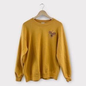 Vintage Lee Heavyweight Sweatshirt Large Owl